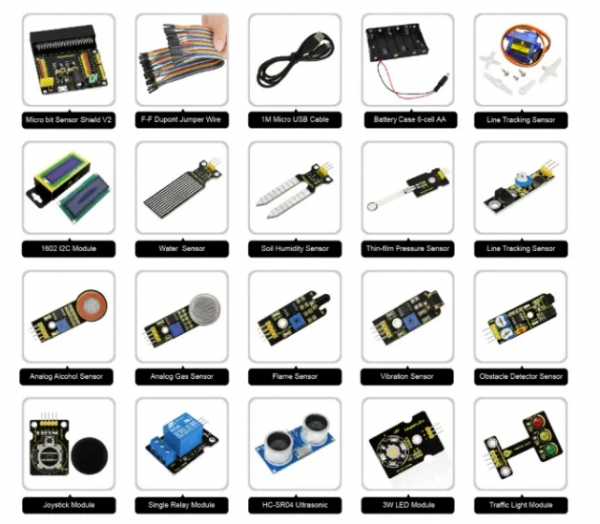 sensor kit for Microbit